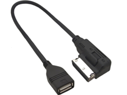 Cabo De Áudio Usb Com Adaptador Usb Para Audi Ami Mmi 2g 3g 3g Aquaforge