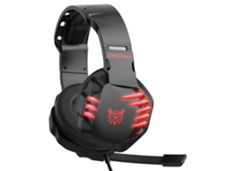 Auscultadores Bluetooth TRUMSEN K17Over Ear Preto Vermelho