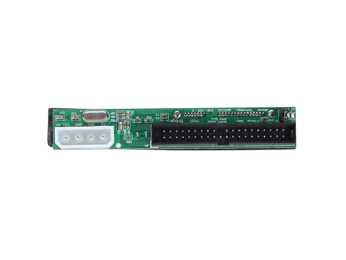 Cartão Adaptador Sata Para Ide 40 Pinos Fêmea Para Macho Conversor Leitor De Disco Rígido