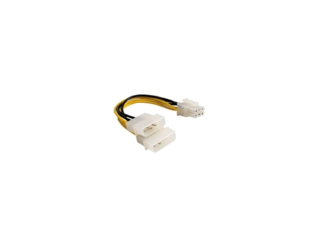 Cabo de Alimentação de Placa Gráfica Molex para 6 Pinos PICATA