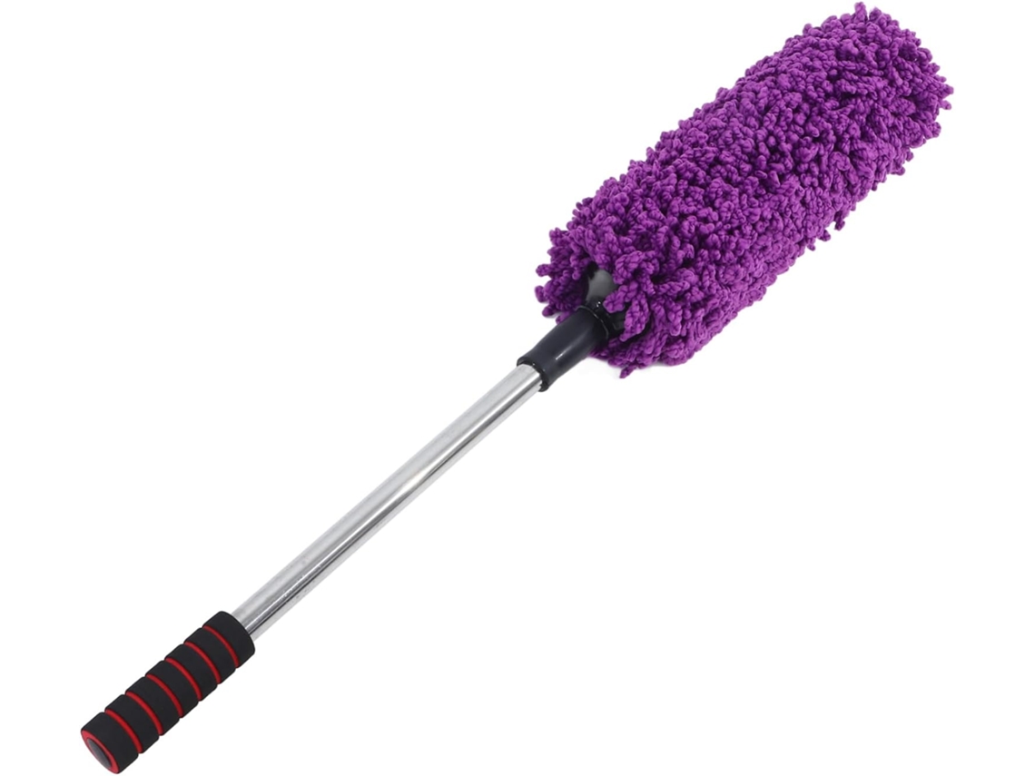 Pano De Microfibra Para Limpeza Externa Carros, Roxo