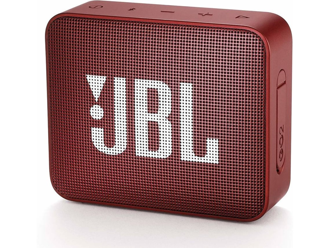 Mini Coluna Bluetooth JBL Go 2 (3 W - Autonomia: 5 h - Vermelho)