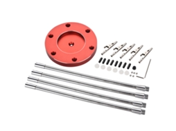 Base De Estación De Soldadura Com 4 Braços Auxiliares Ferramenta De Fixação Pcb (vermelho)