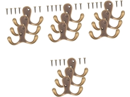 Conjunto De 9 Ganchos Parede Para Toalhas, Chapéus E Roupões, Em