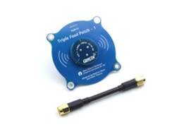 Antena Fpv Smageprc Triple Feed Patch 1 5.8ghz 9.4dbi Cp Pr sma Macho/sma Macho para Óculos Fpv Fatshark Skyzone Eachine e Drones Rc MDUG