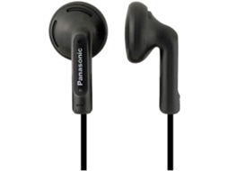 Auriculares com Fio PANASONIC Rp-Hv104E (In Ear - Preto)