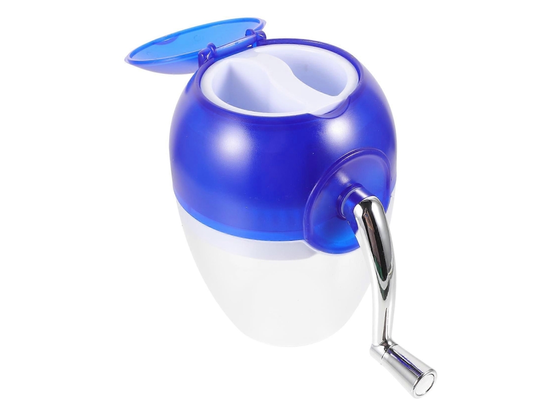 Máquina de Gelo Manual para Raspar Gelo, Ideal para Casa e Camping, com Manivela para Triturar Gelo em Bebidas. TAISHENGDA