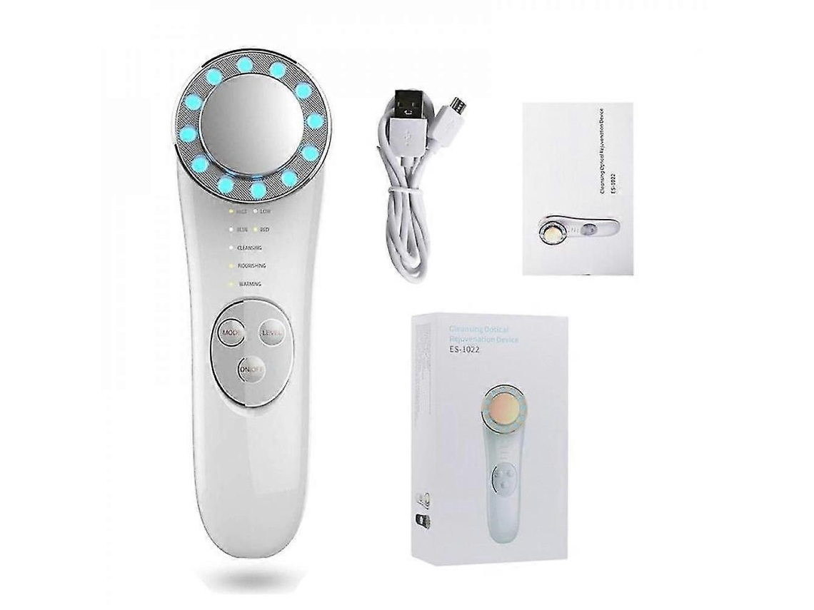 Máquina de Estiramento Facial 7 em 1 Massageador Micro Corrente Hl GOKOCO