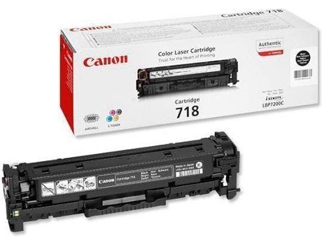 718 BK VP (2PK) - Cartridge Preta Value Pack = 2 unidades para LBP7200Cdn