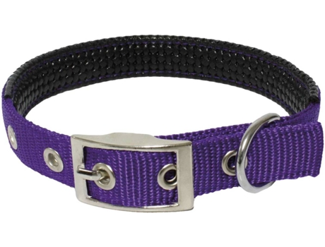 Coleira para Cães  Simples (Roxo - 50 x 2 cm - Nylon)