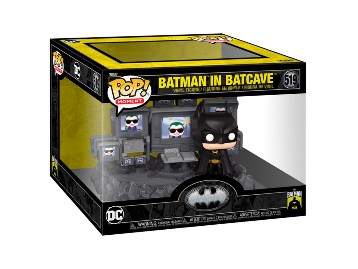 Figura Pop Momentos Dc Comics Batman Na Batcaverna