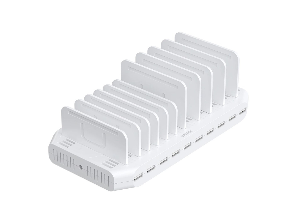 Charging Station 10x Usb 2.4a 60w White Unitek