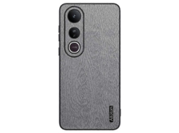 Capa De Celular À Prova De Choque Em Couro De Casca De Árvore