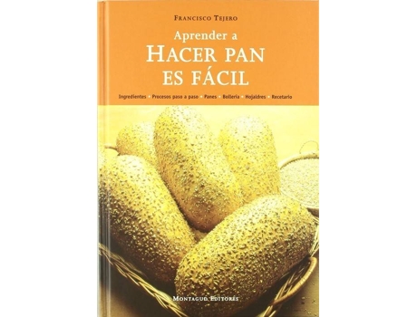 Livro Aprender A Hacer Pan Es Fácil de Francisco Tejero (Espanhol)