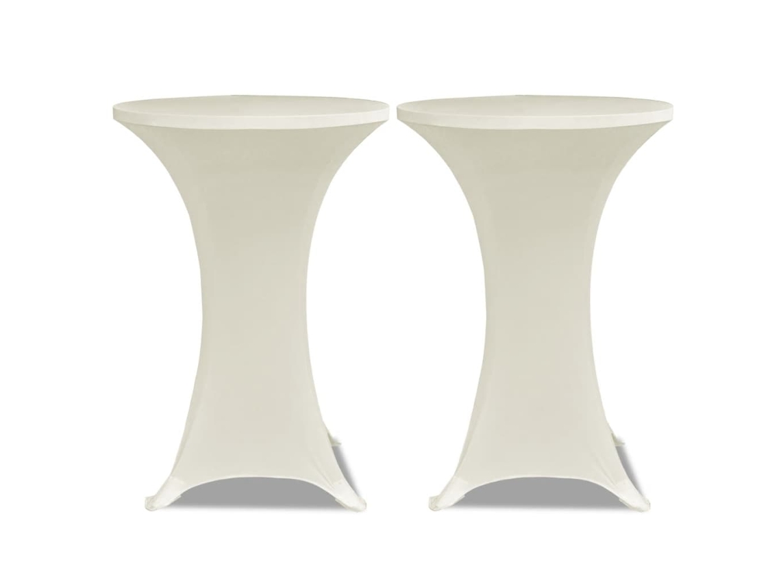 Table Cover, Table Covers Vidaxl Creme Tecido (60 Cm)