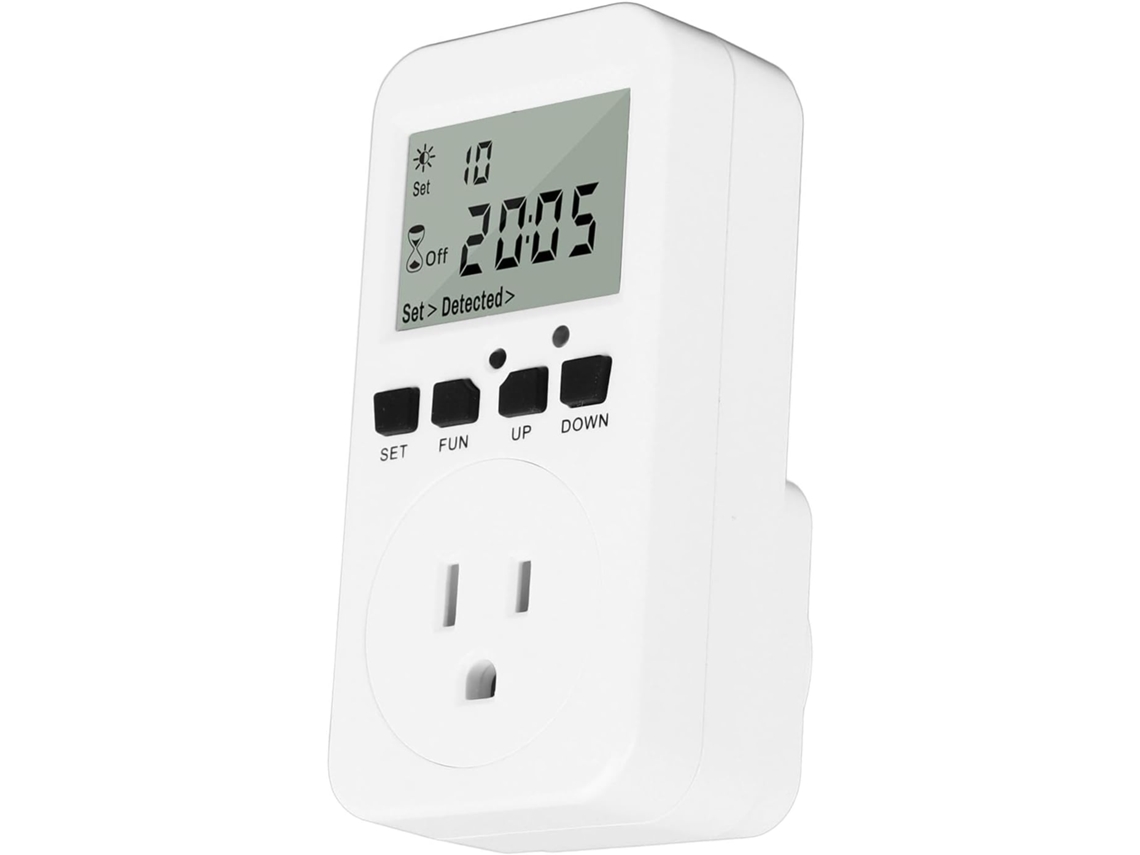 Tomada Com Temporizador Digital Configurável E Economia De Energia