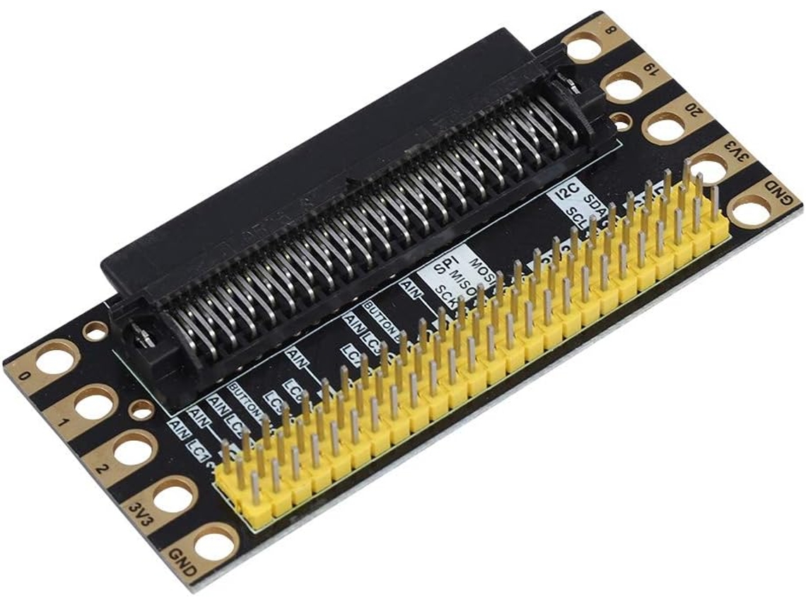 Genérico Para Micro Kit Bit Bbc, Placa De Expansão Para Microbit, Cabos Para Placa De Conexão