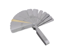 Calibre De Espesor 32 Láminas Acero Inoxidable Herramienta De Medida De Espacios 0.0015-0.035in (0.04-0.88mm) Herramienta De Reparación Automotriz
