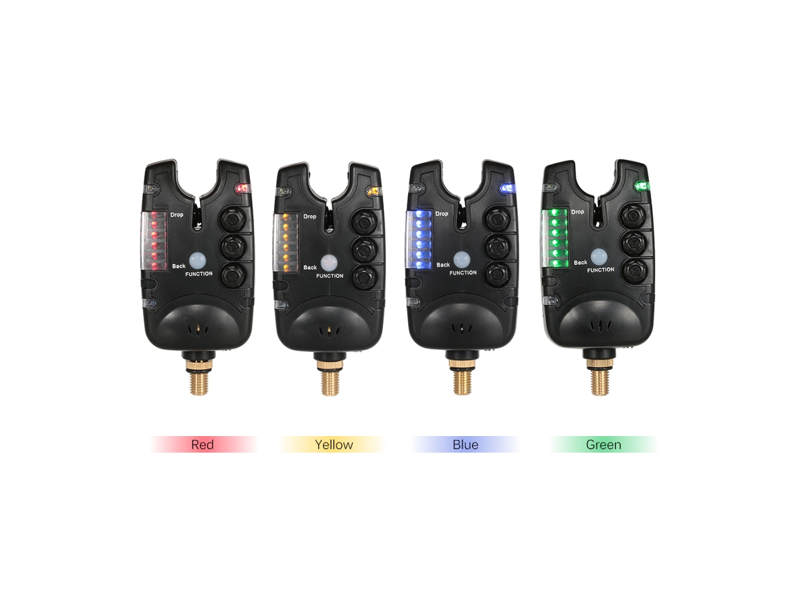 Alarme de Pesca Lixada 6 Leds Resistente À Água