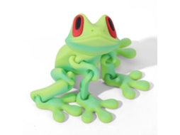 Ímãs De Geladeira Impressos Em 3d, Sapo Magnético, Tecnologia Preta Popular, Ornamento Articulado, Brinquedo De Dragão Luminoso, 2 Aquaforge