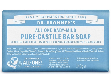 Sabonete em Barra DR.BRONNER'S OBBA05-DE