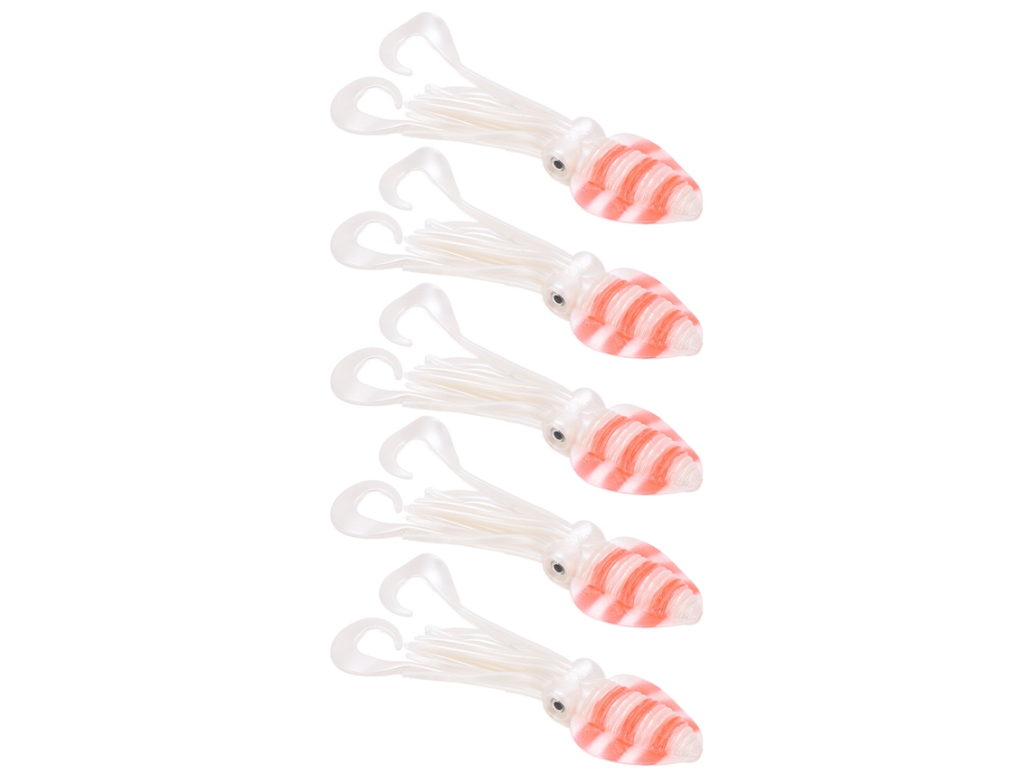 Isca Luminosa Polvo 18cm para Pesca no Mar