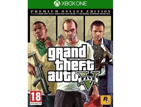 Jogo Xbox One Grand Theft Auto V