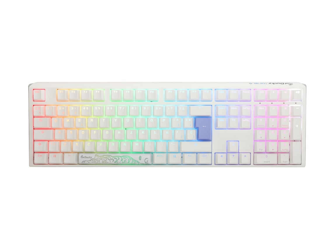 Teclado DUCKY One 3 Classic Full-Size Pure White Hot-Swappable Mx