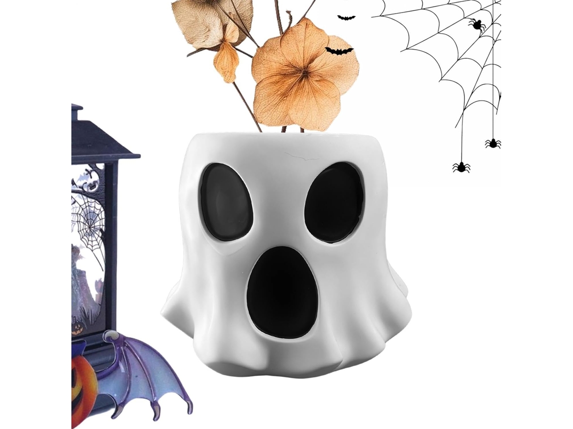 Enfeite De Mesa De Fantasma Em Resina, Fofo E Decorativo |