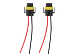 Conector De Luz De Niebla 2 Piezas Soportes Resistentes Al Calor Para Automóviles