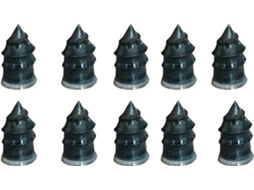 Conjunto De 10 Pregos Para Reparo Pneus, Ferramenta De Autoatendimento Para Conserto Rápido, Eficiente E Sem Danos