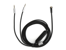 Cabo para Fones de Ouvido com Controle de Volume Compatível com Sol Republic Master Tracks Hd V8 V10 V12 X3