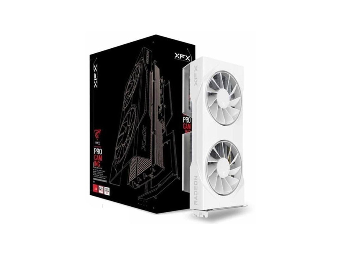 Swift AMD Radeon RX 9060 XT OC com três ventoinhas, 16 GB GDDR6 FSR 4 XFX