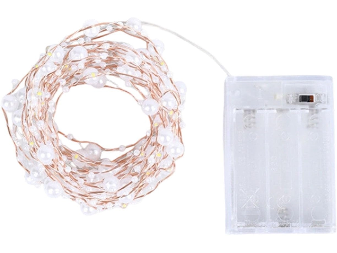 Luzes Decorativas De Contas Vermelhas Em Formato Frutinhas Para