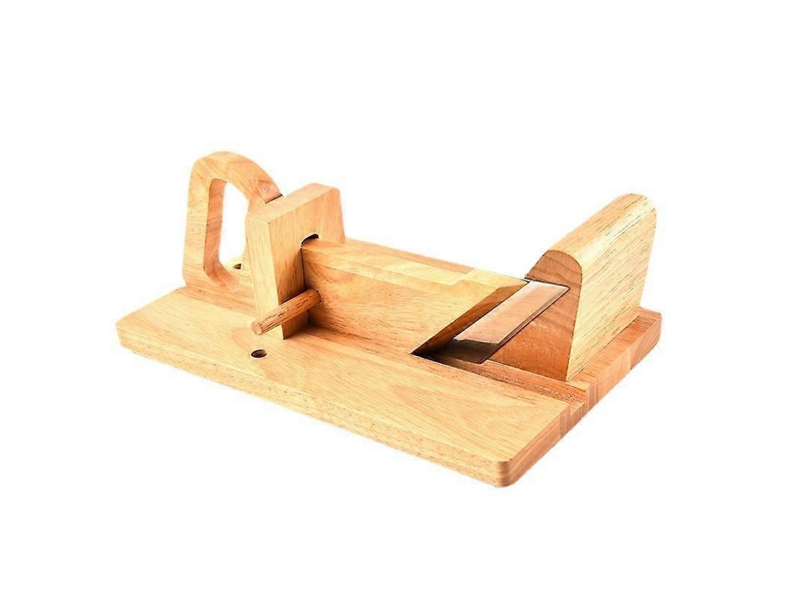 Cortador De Salsichas De Carvalho Com Sistema Push Pull, Cortador Manual De Salsichas E Carnes Everley891