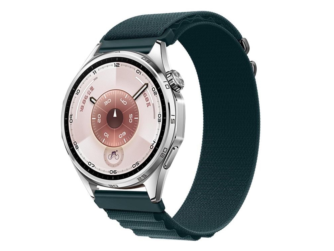 Bracelete para Huawei Watch Gt 6 Pro Silicone Fecho Magnético Preto Preta XIAOMOYU