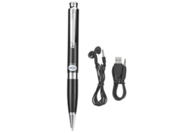 Aetheria gravador de Voz em Forma de Caneta com Redução de Ruído Hd 16gb para Estudantes Mp3