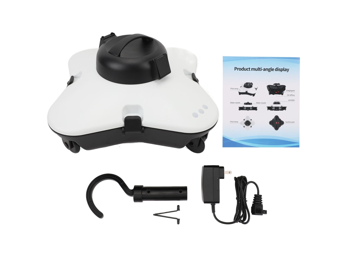 Cordless Robotic Pool Cleaner Ipx8 160mins Runtime Automatic Vacuum