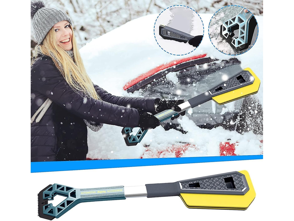 Pala de Neve Omni para carro, ferramenta de desgelo, resistente, azul | S/MARCA