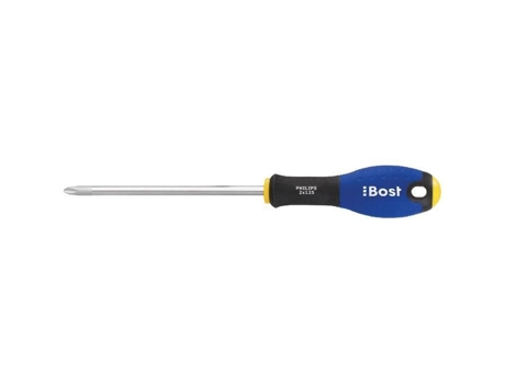 Chave de Fenda Mecânica BOST Ph2 6X125Mm Cruciforme com Porca