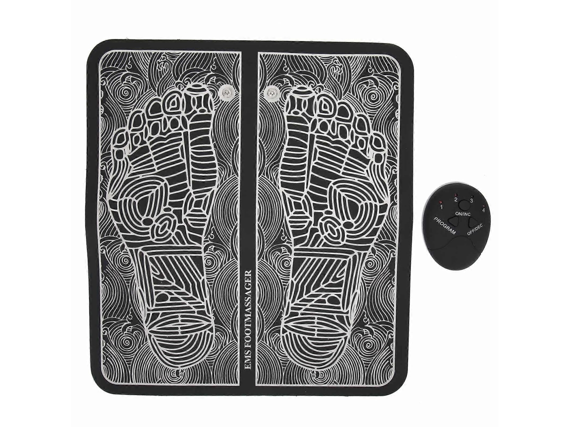 Tapete Massageador Elétrico Para Os Pés, Almofada Massageadora Ems Para Os Pés, Estimulador Muscular E Abdominal.