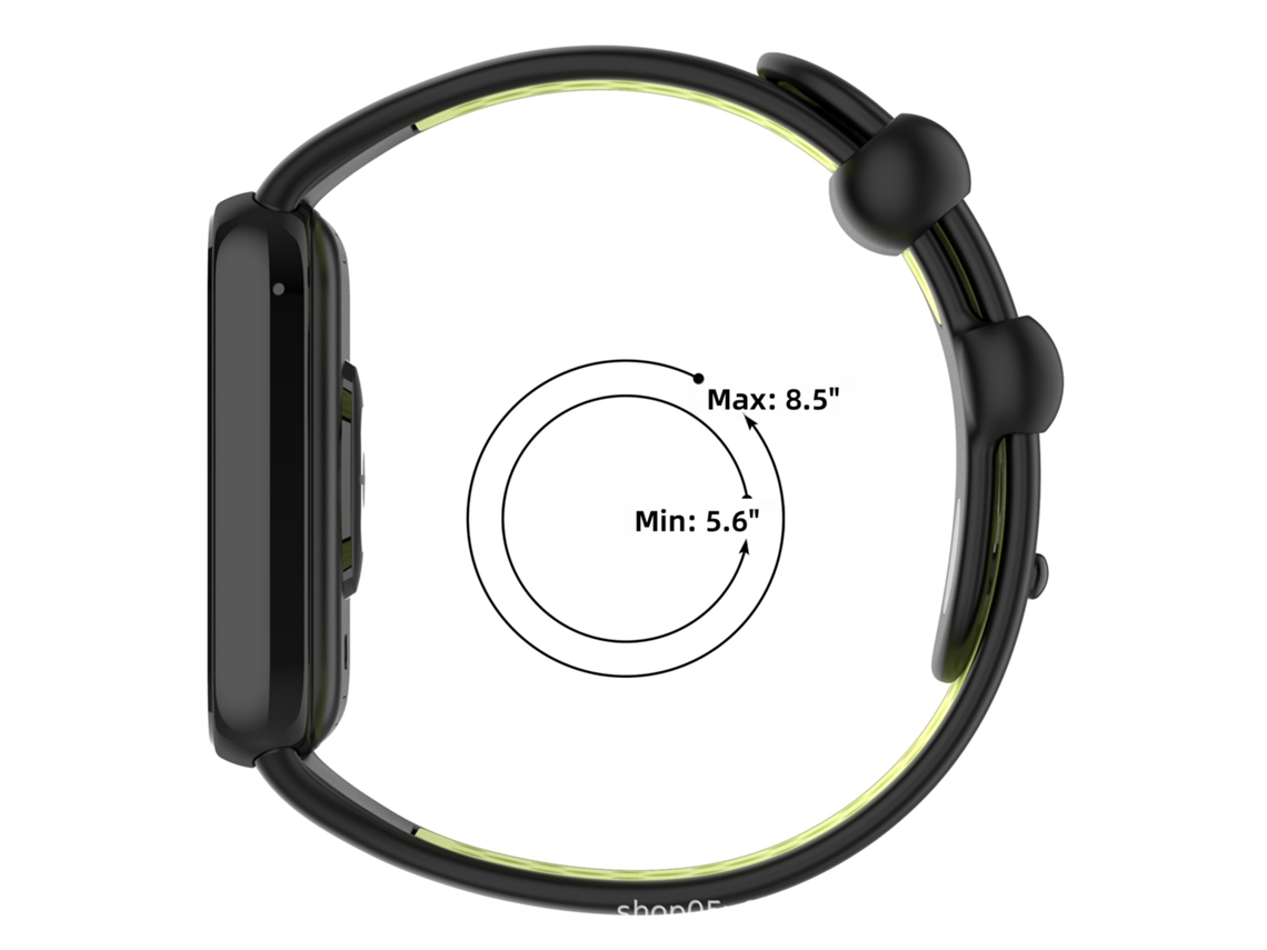 Pulseira para Redmi Watch 4/5/6 e Mi Band 8 Pro/9 Pro, Metal Bicolor CHABERLU