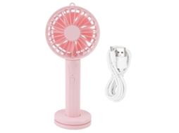 Mini Ventilador Portátil com Carregamento Usb e Vento Forte BRILVIBERA