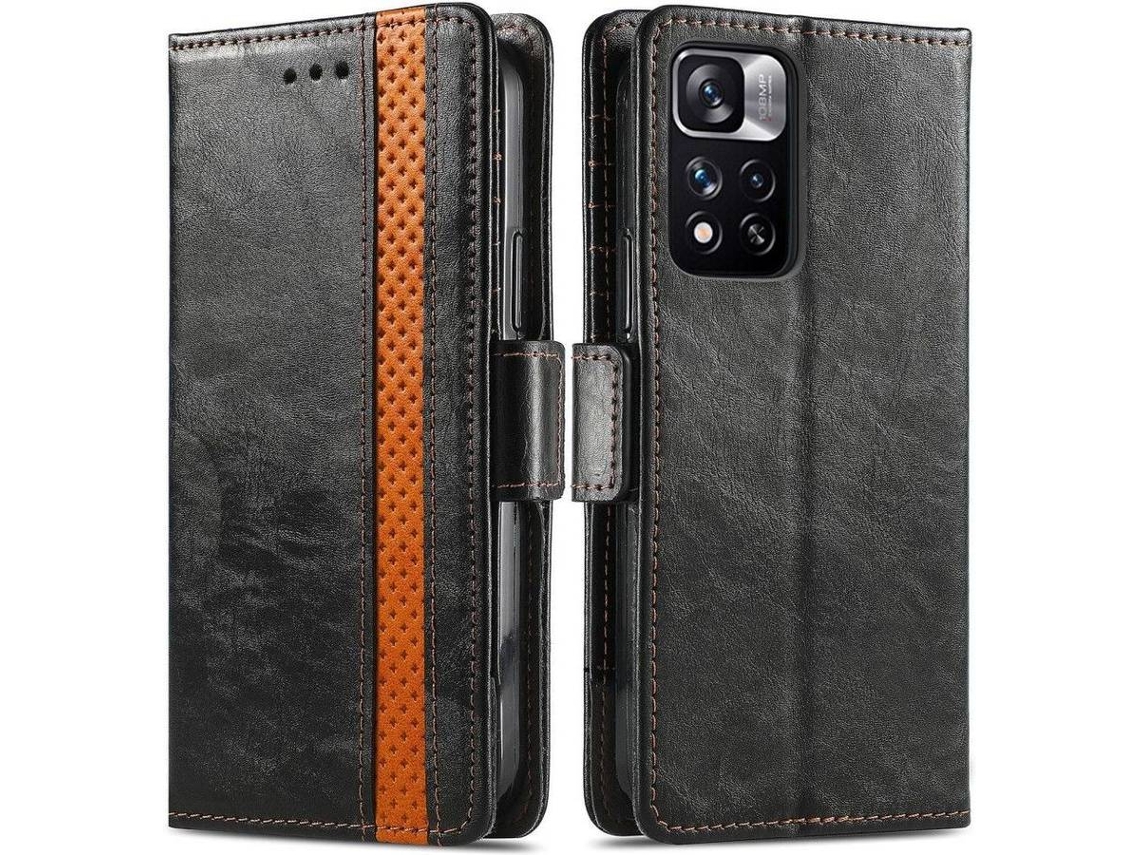 Capa Xiaomi Redmi Note 11 Pro/Note 11 Pro+ HFS-HOUSE Business Style (Preto)
