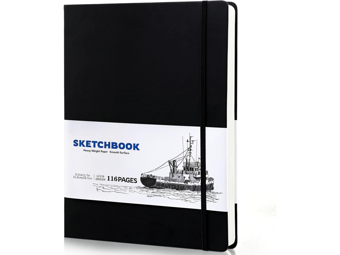 Bloco Desenho A4 200g Resistente