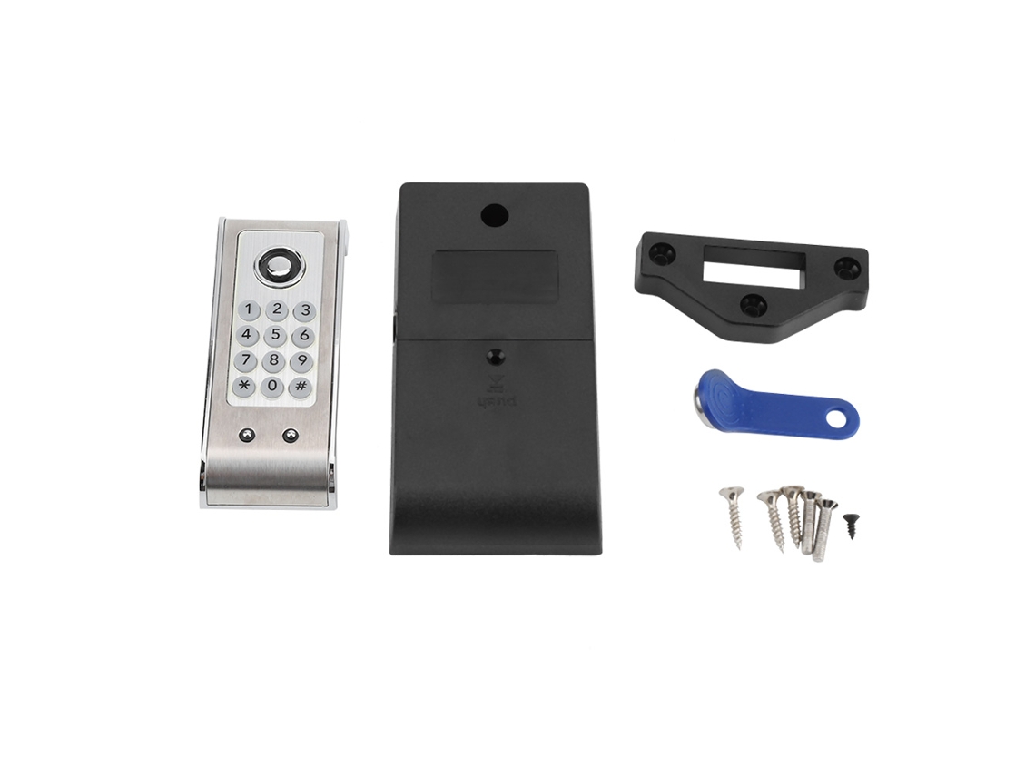 Baú eletrônico Senha em aço inoxidável, fabricado em Zinco Liga, equipado com carrinho TM.