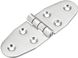 1 Dobradiça Reforçada Para Portão Ou Porta De Galpão Em Aço Inoxidável 100 120mm 100mm