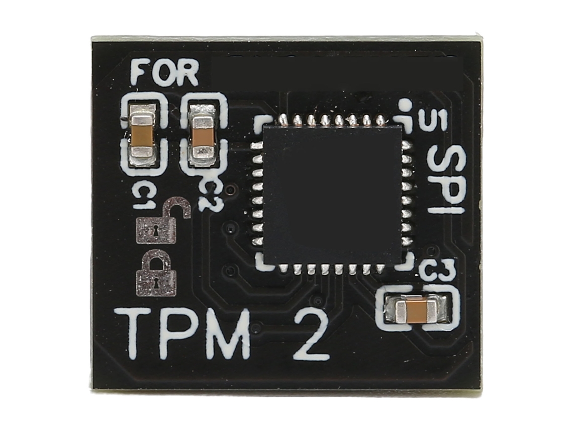 Módulo De Segurança De Criptografia Tpm 2.0 Cartão Remoto Lpc De 12 Pinos Para Gigabyte Tpm2.0