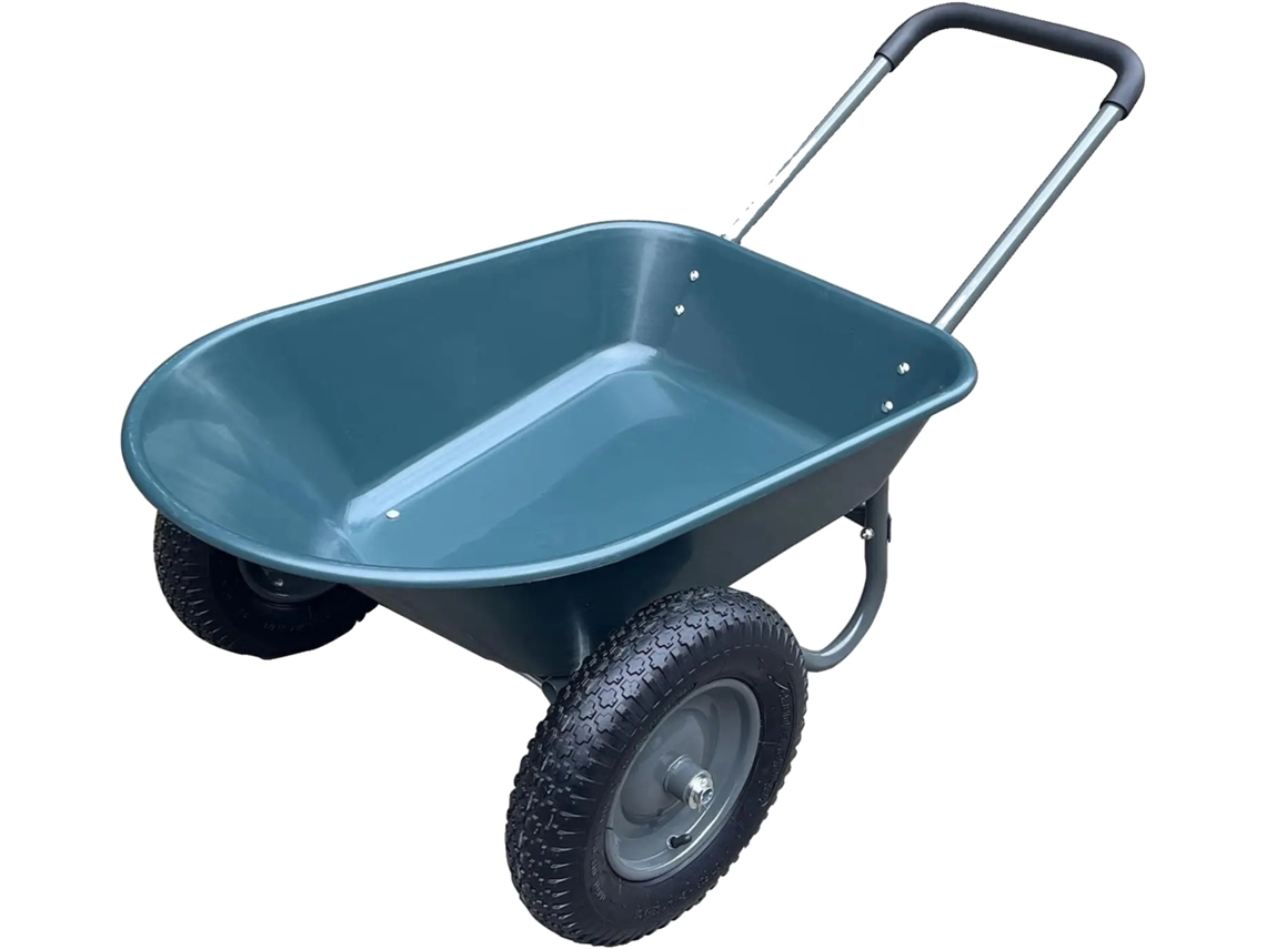 Carro De Descarregamento, Construção Pesada, Função De Descarregamento Rápido, Azul