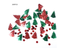 Laxiscreed Árvore De Natal Com Lantejoulas De 6mm, Diâmetro De 25mm Para Decoração Natalícia E Projetos Diy
